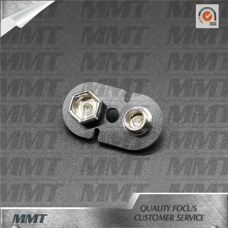 Customized 9V Battery Holder Battery Snap-on Contact