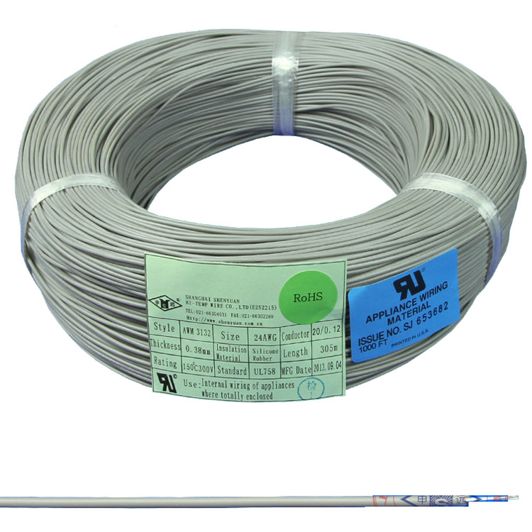 UL3132 Silicone Insulated High Temperature Electrical Wire