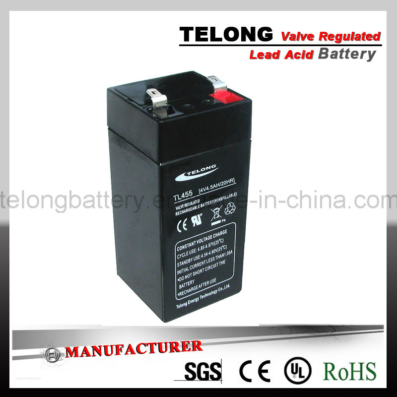 Sealed Lead Acid Battery 4V5.5ah with UL CE RoHS