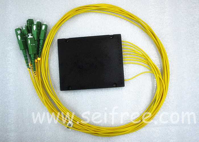 1X6 Fiber Optic CATV Splitter Fused Splitter with SA Connector