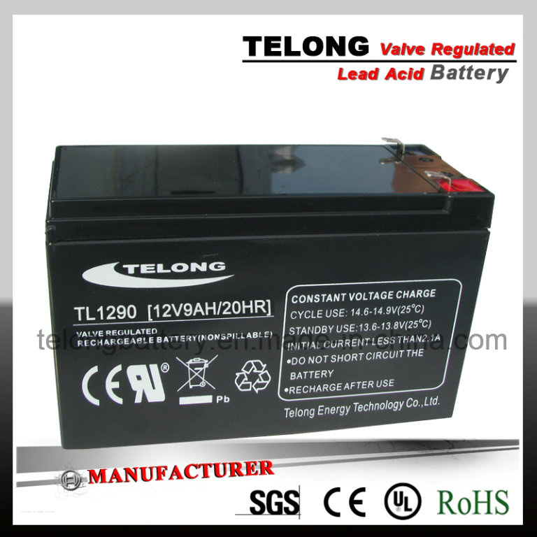 12V9ah Deep Cycle Lead Acid Battery for UPS System