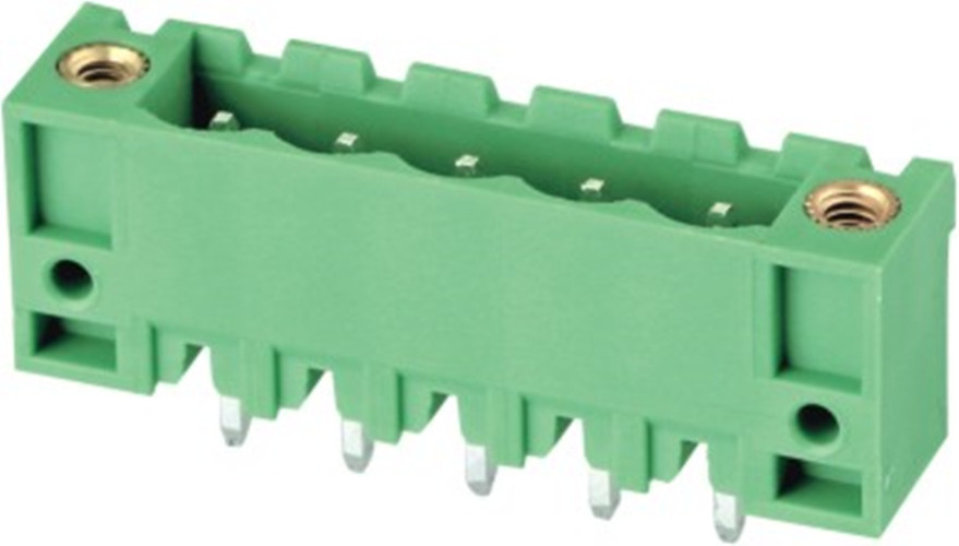 VDE Pluggable Terminal Block with Nut (WJ2EDGVM-5.0)