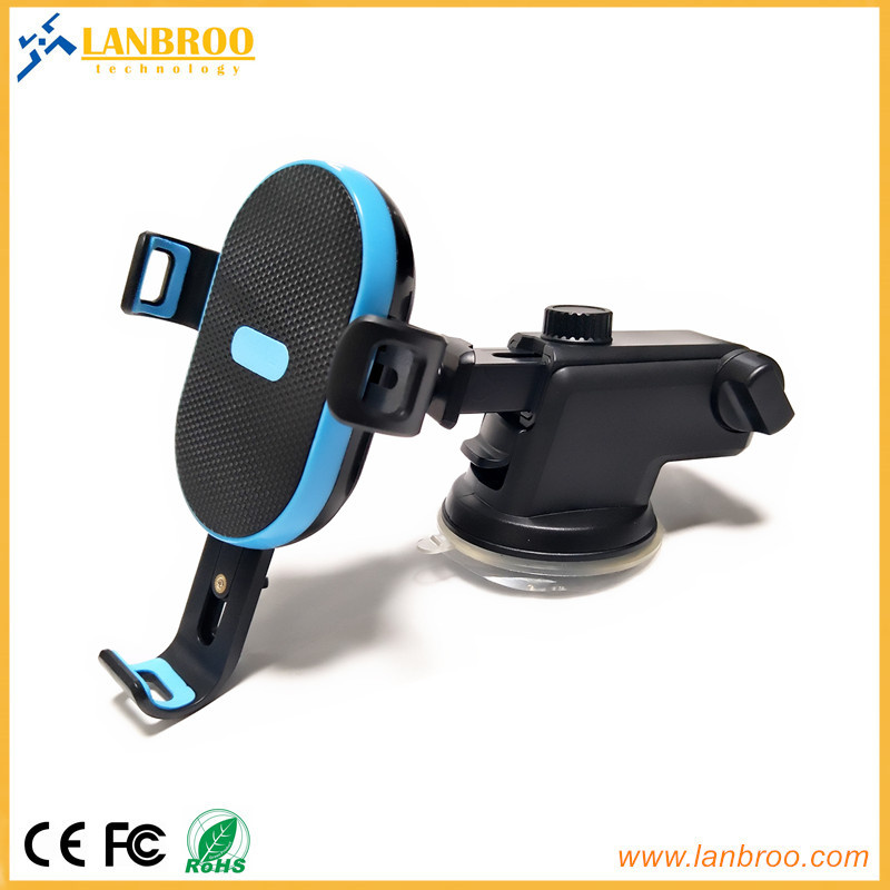 2018 Top Fast Charge Wireless Mobile Phone Car Charger Mount Holder with Gravity Function