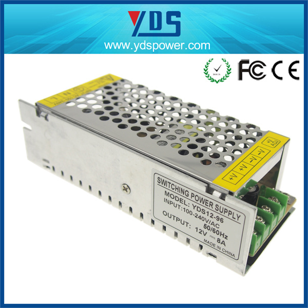 LED Switching Power Supply 12V 8A 96W