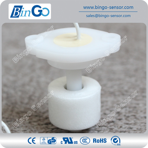 Vertical Small Size White PP Float Switch
