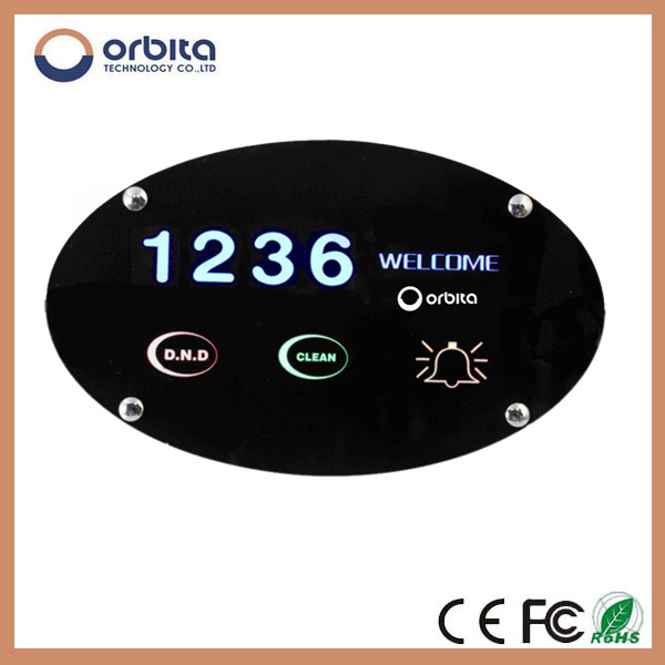 LED Hotel Room Number Doorplate