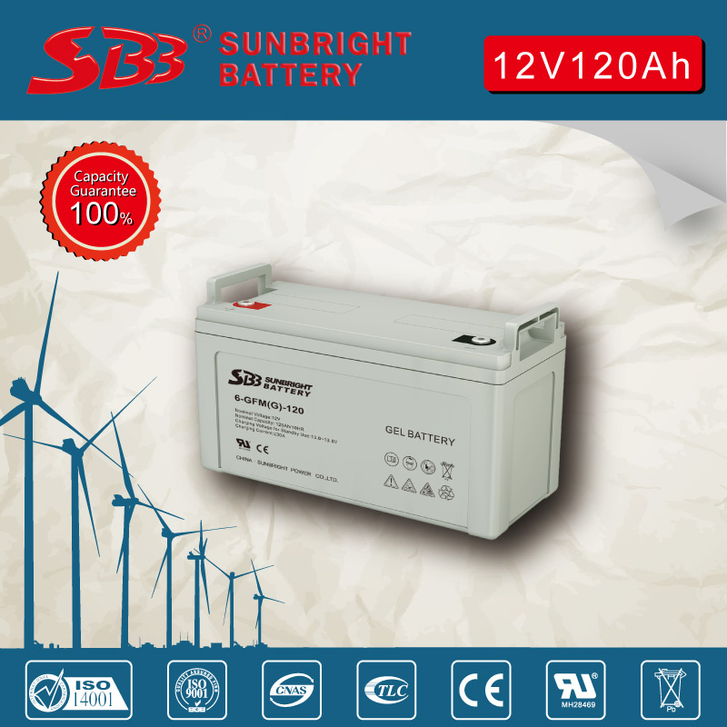 Gel Battery 12V120ah for Telecom Installation