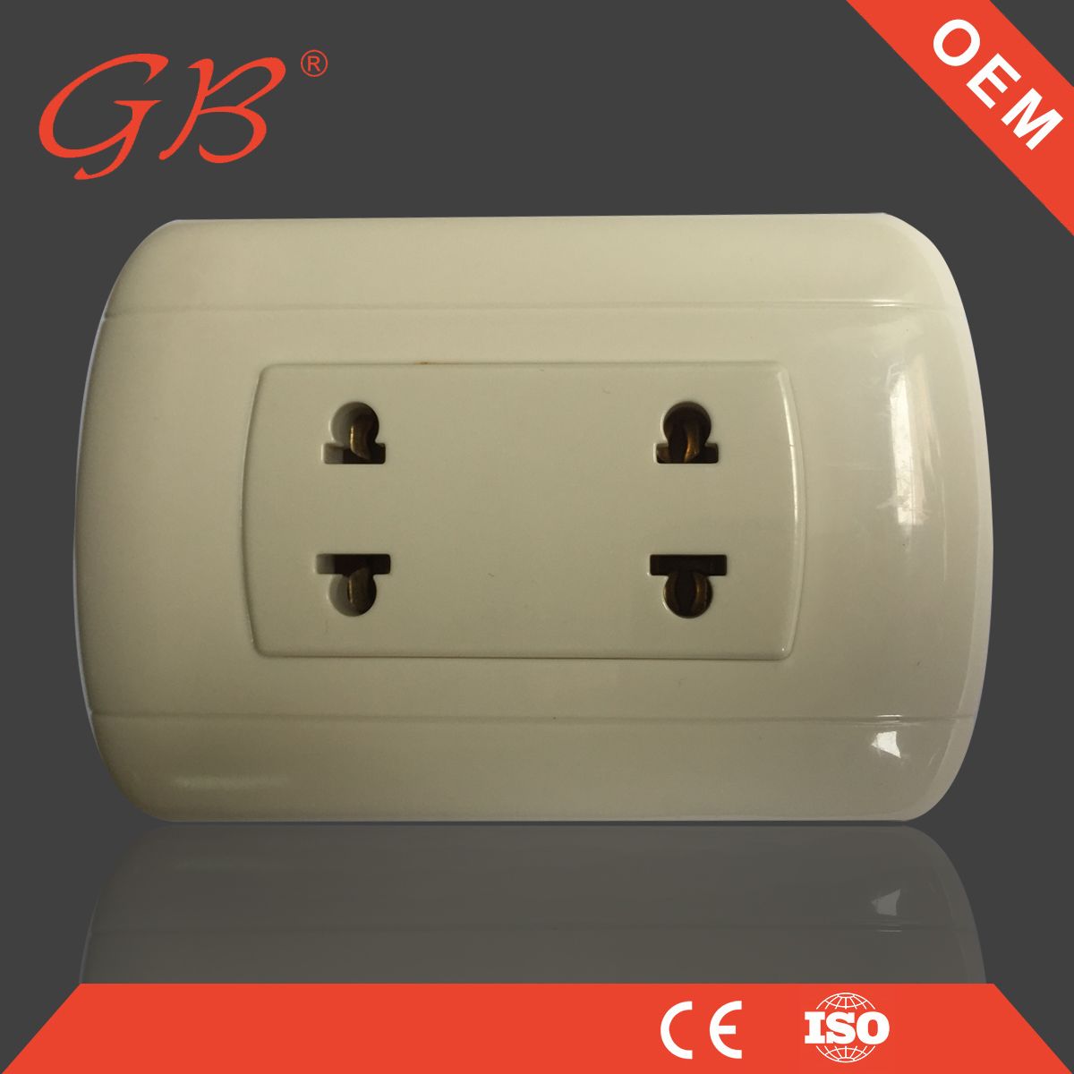 South American Type Electrical Wall Switch Socket