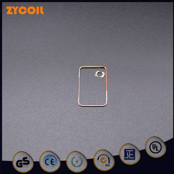 125kHz RFID Tags Coil Rectangular Bobbbinless Inductor with COB