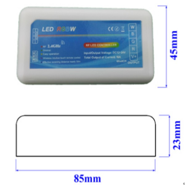 4 Zone 2.4G RGBW Controller