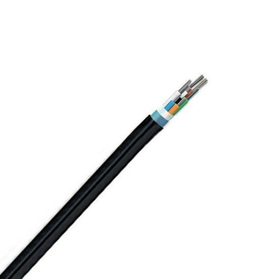 144-Core Singlemode Single-Armored Single-Jacket Ribbon Loose Tube Fiber Optic Cable
