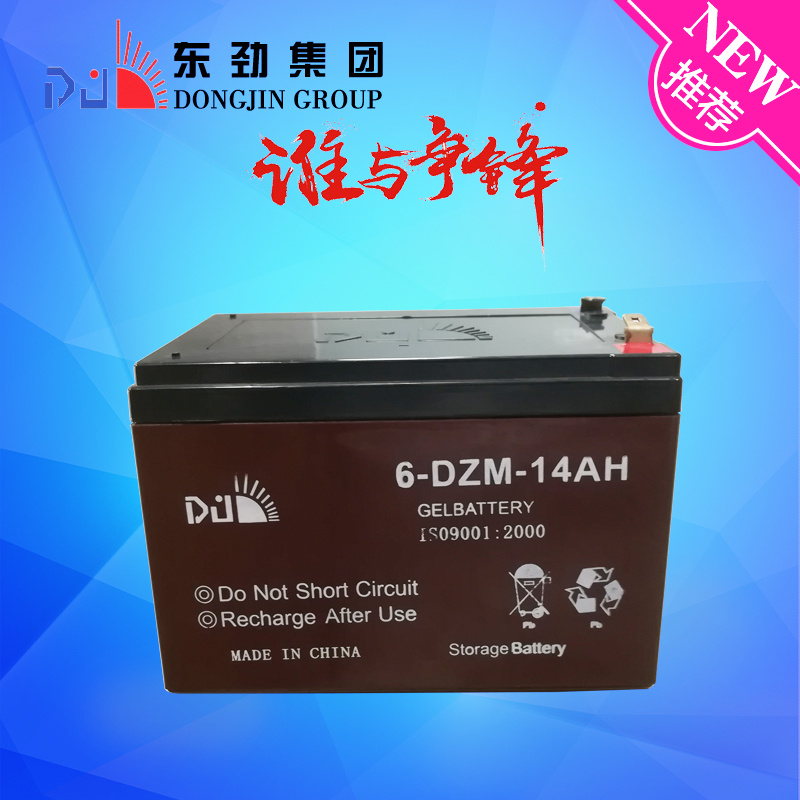 6-DZM-14 (12V14AH) Dongjin High Performance Deep Cycle Electric Bicycle Battery