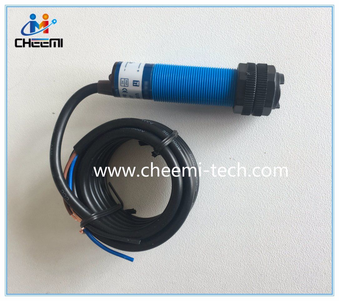 M18 Photoelectric Switch Sensor Plastic Housing Diffuse Reflection NPN Nc 30cm