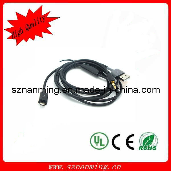 Car Audio Cable Micro USB for Samsung Smart Phone