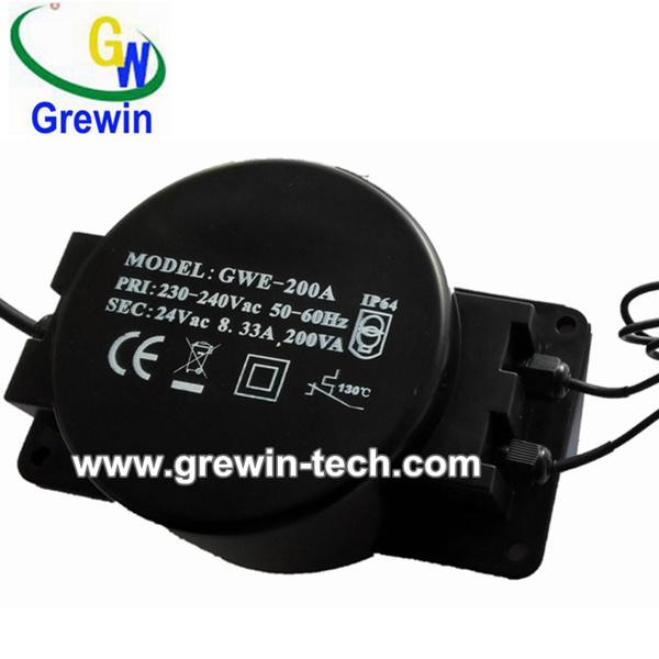Outdoor Waterproof Power Light Usage Toroidal Transformer for Swimming