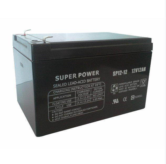 UPS Battery 12V 12ah with CE UL ISO9001 Certificated (SP12-12)