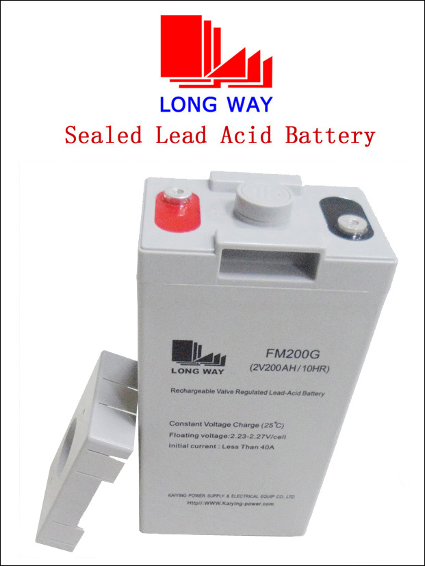 2V200ah Solar Long-Life Power Cell Sealed Battery