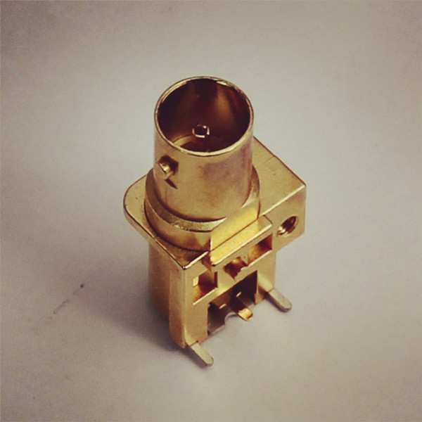 3G Sdi PCB End Launch Receptacle RF Coaxial BNC Connector