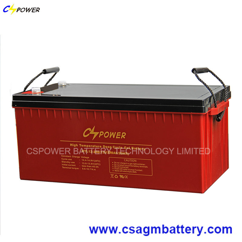 Power Storage High Temperature Gel Battery 12V230ah