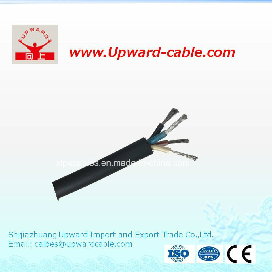 Low Voltage Rubber Electric Cable for Machine
