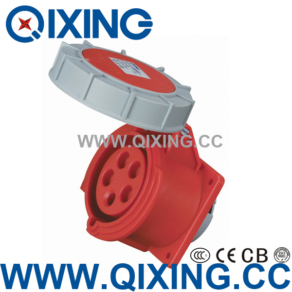 Three Phase Flush Mounted Socket for Waterproof Application (QX-234)