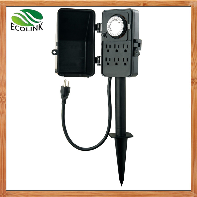 USA 6-Outlet Garden Power Strip