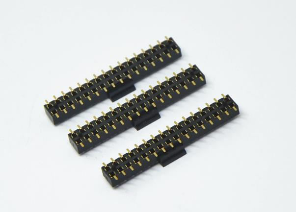 2.54mm SMT Right Angle Female Header Connector PCB Connector
