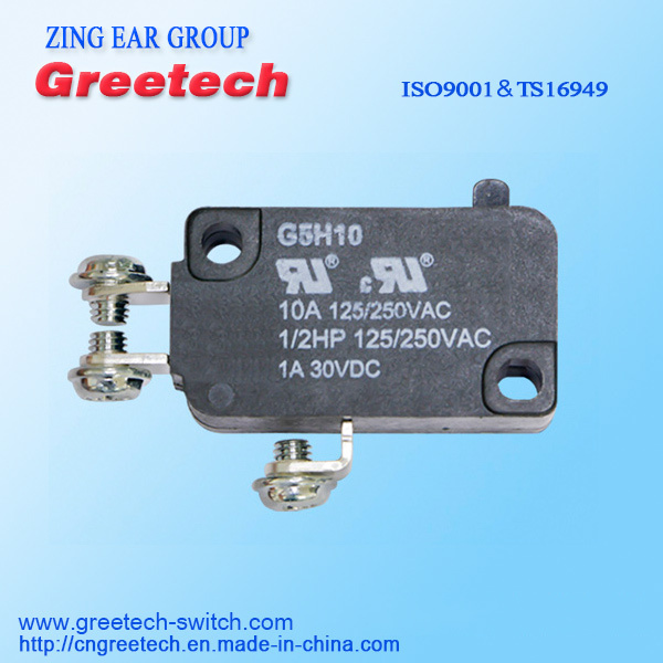 Electrical Micro Contact Switch Used in Home Appliance