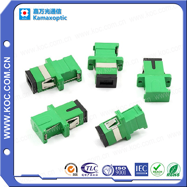 Sc/APC Shutter Adapter for Fiber Optic Connector