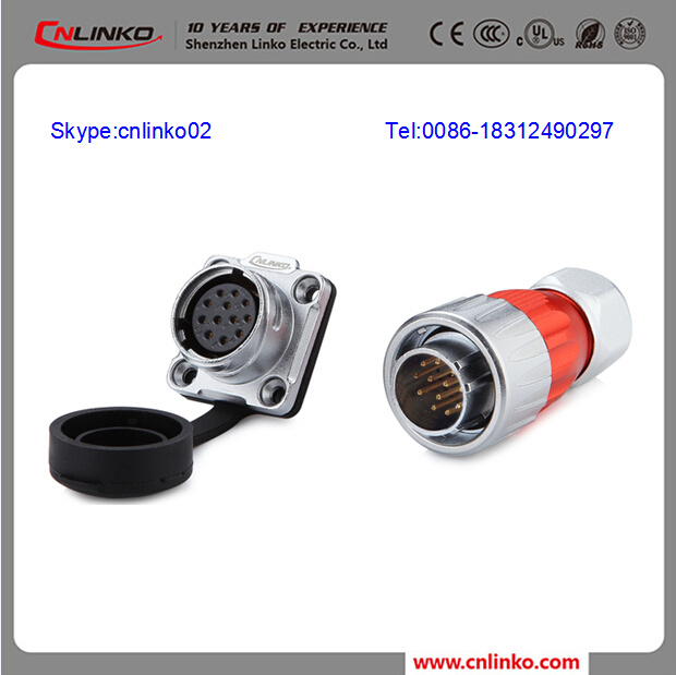 CE, RoHS Network Cables and Connectors/IP67 Connector for Temperature Controller