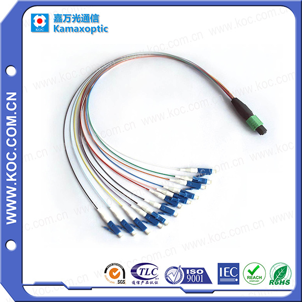 MPO-LC Mini Round 3.0mm Optical Fiber Patchcord