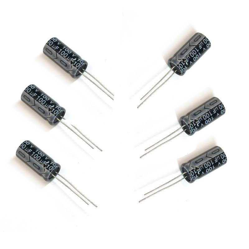 Topmay 100UF/16V Low Leakage Aluminum Electrolytic Capacitor
