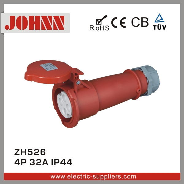 IP44 4p 32A Connector for Industrial with Ce Certification