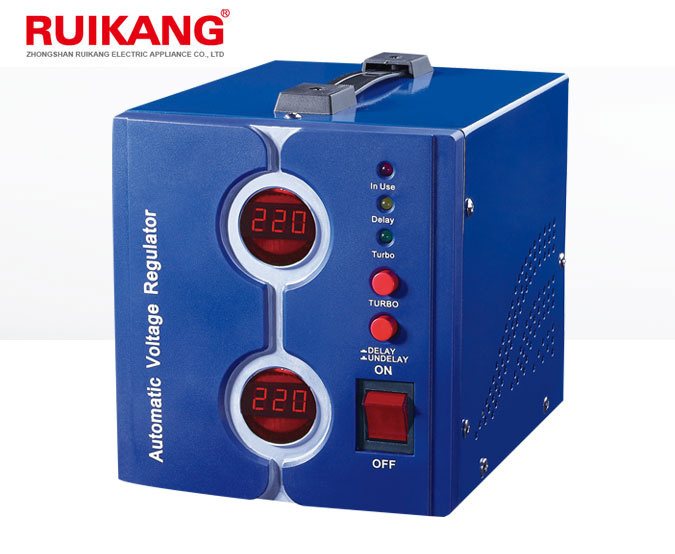 Home Using Ruikang Full Automatic Voltage Regulator 500va