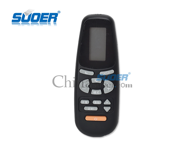 Suoer Universal A/C Air Conditioner Remotte Controller (00010491-AUX Air Conditioner -Black)