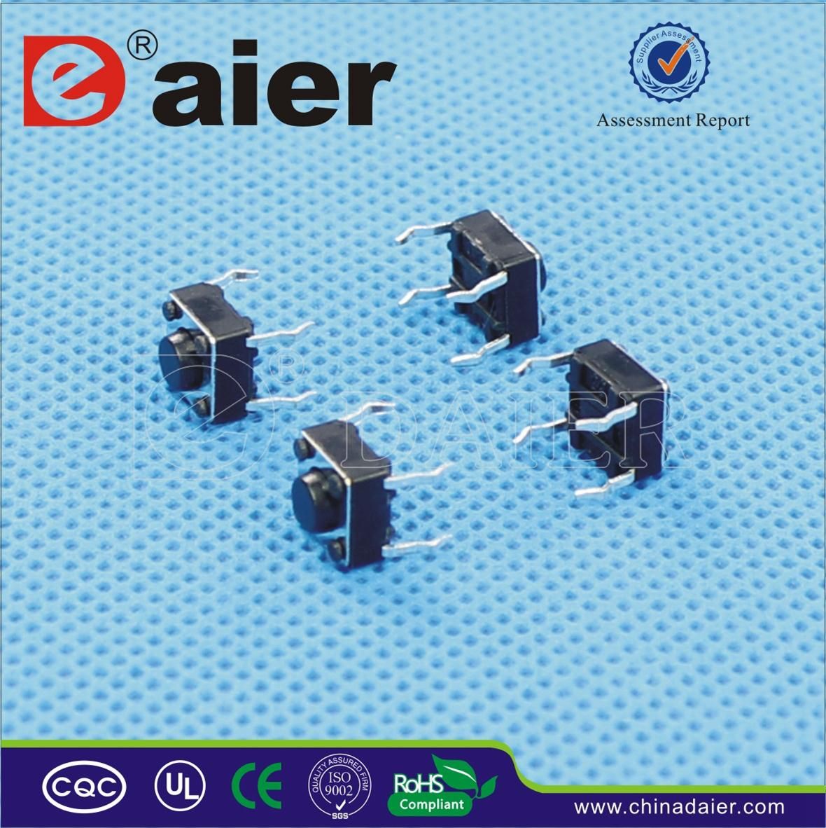 PCB 6X6 4pin Datasheet Tactile Switch (KFC-A06-H)