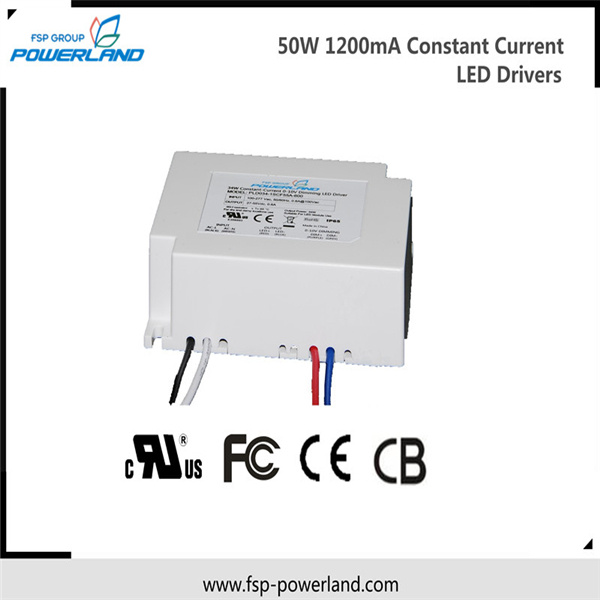 50W 1200mA Constant Current LED Driver Ce TUV Approval