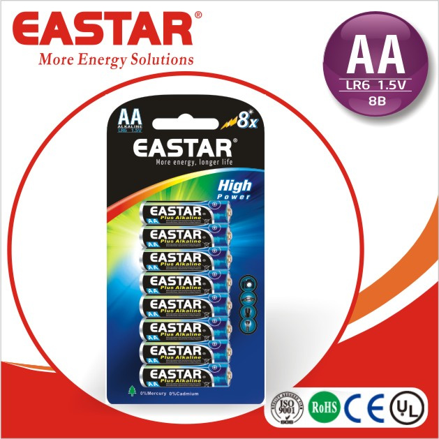 Super Alkaline Batery AA Lr6