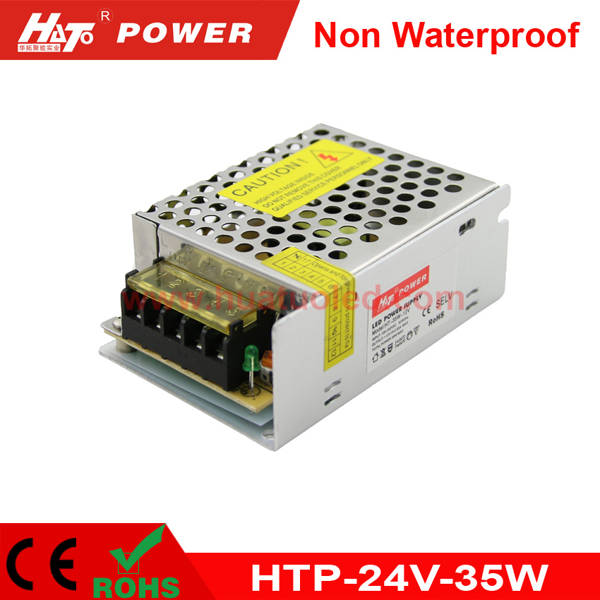 24V 1.5A LED Power Supply with Ce RoHS Bis Htp-Series