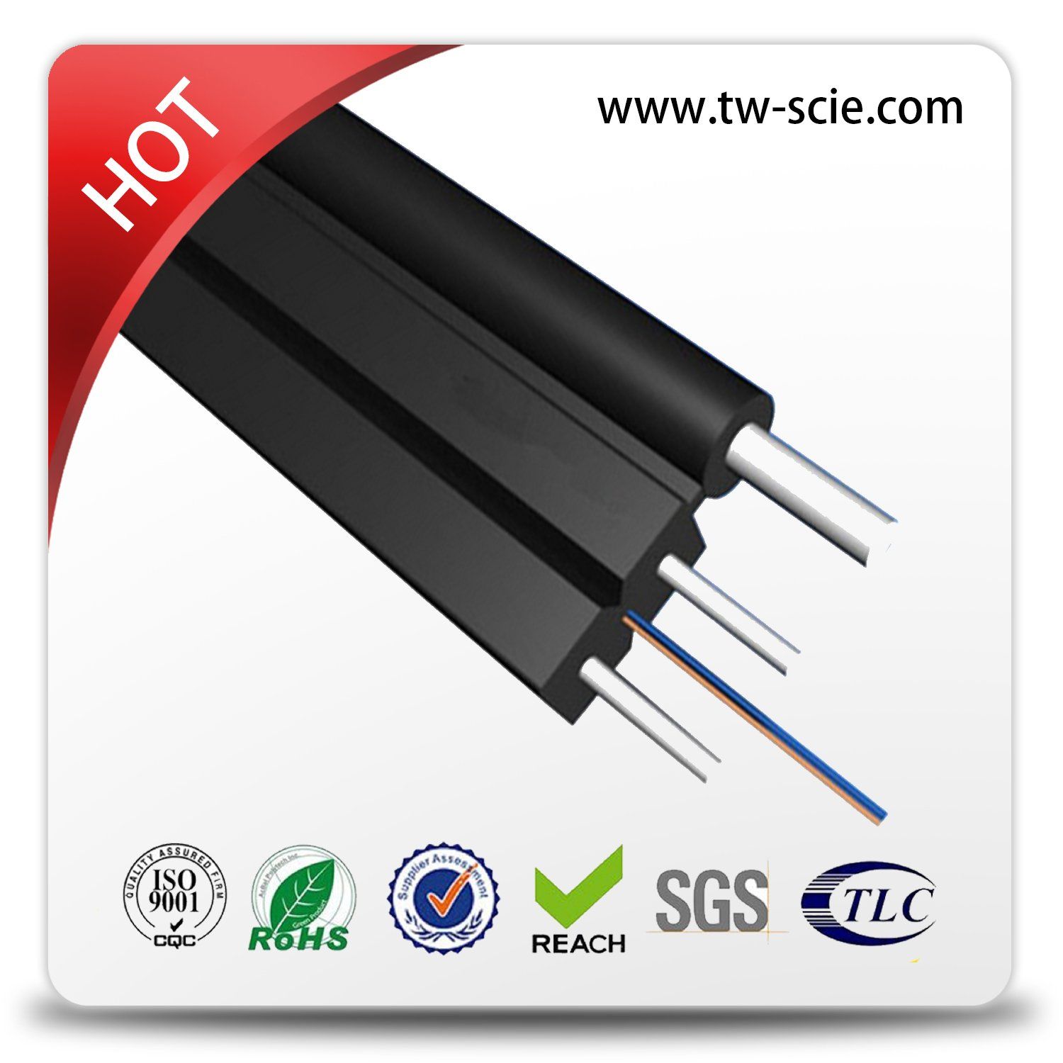 Drop Cable 1 Core with G657A Fiber