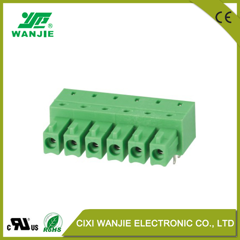 Plug-in Terminal Block Wj15edga, Pitch 3.5/3.81mm