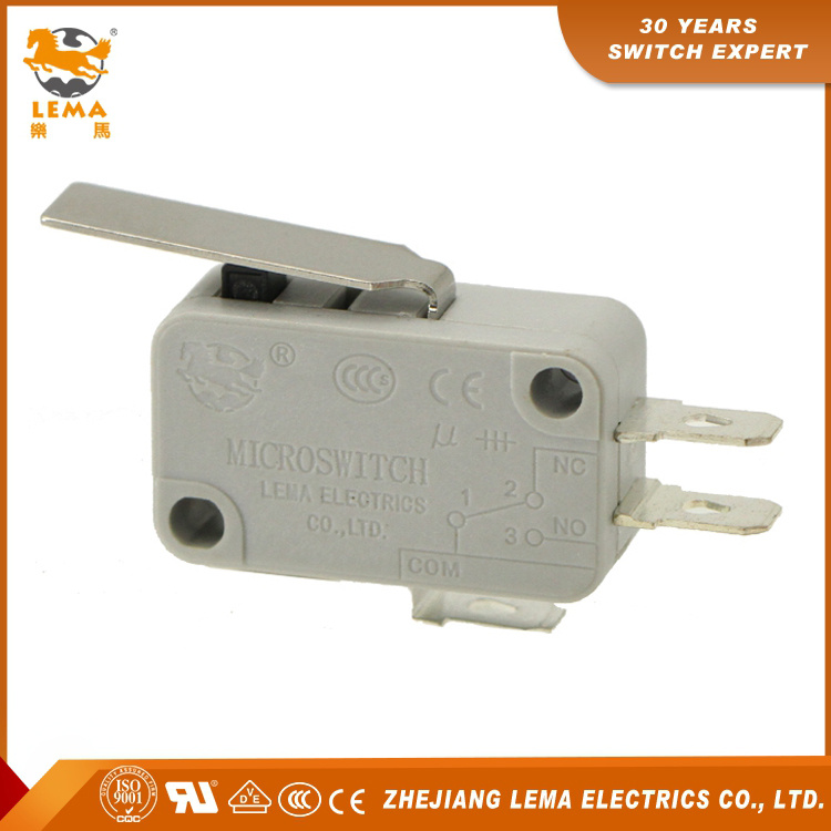 Lema Kw7-1I Grey Lever Sensitive Micro Switch Electronic Micro Switch
