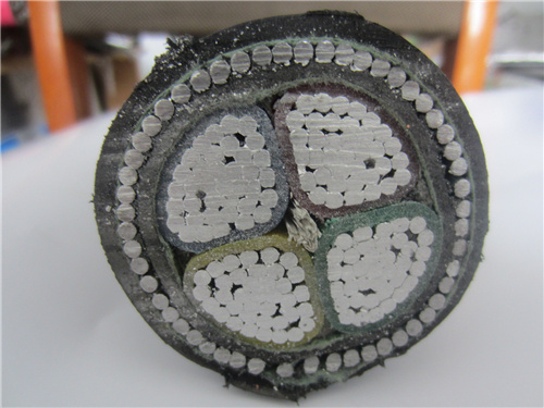1000V, XLPE / PVC Power Cable, Swa, 4X240mm2