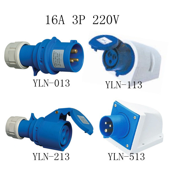 16A IP54 220-250V 2p+E Cee Industrial Plug and Socket