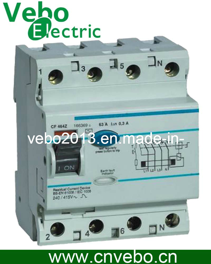 Residual Current Circuit Breaker, RCCB, RCD, ELCB