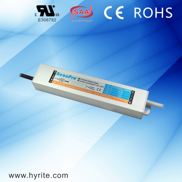12V 30W Waterproof LED Driver for Strip Wtih CE Saso SAA