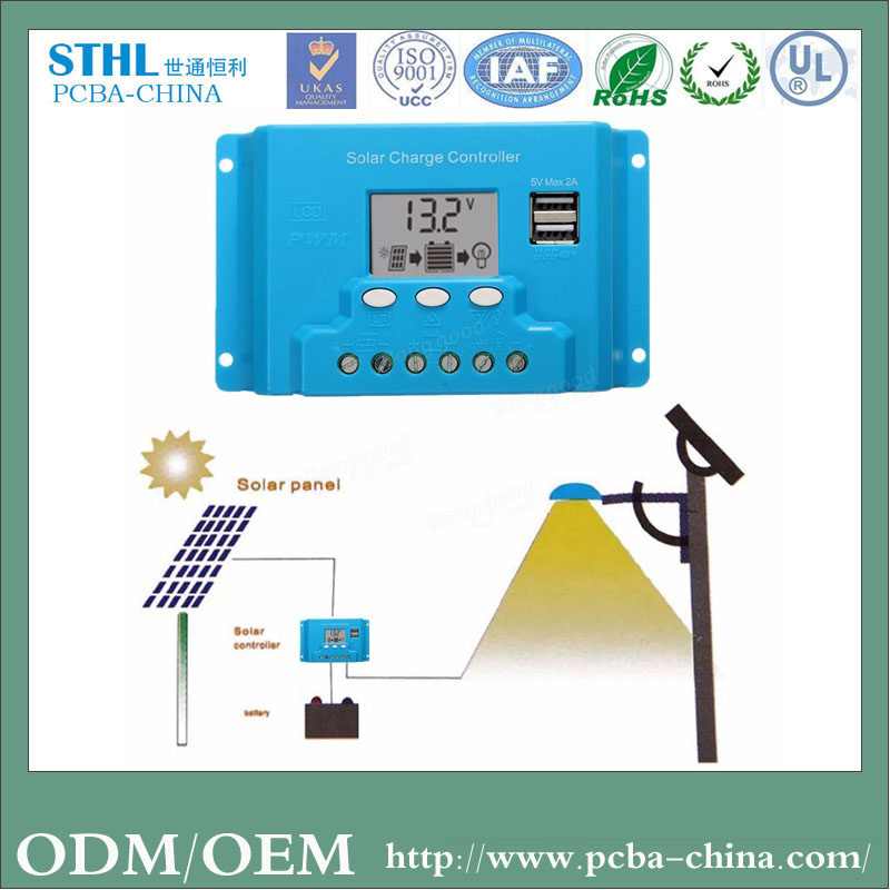 Professional MPPT Solar Charge Controller PCB Assembly