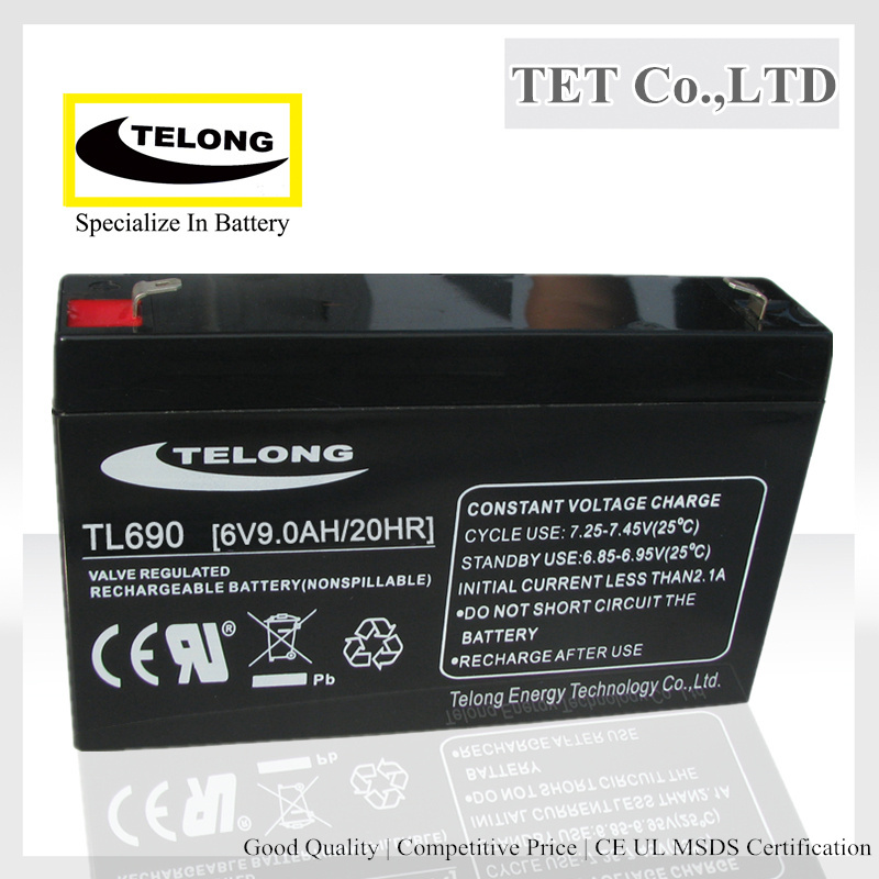 6V UPS Battery-6V9ah-Sealed Lead Acid Battery