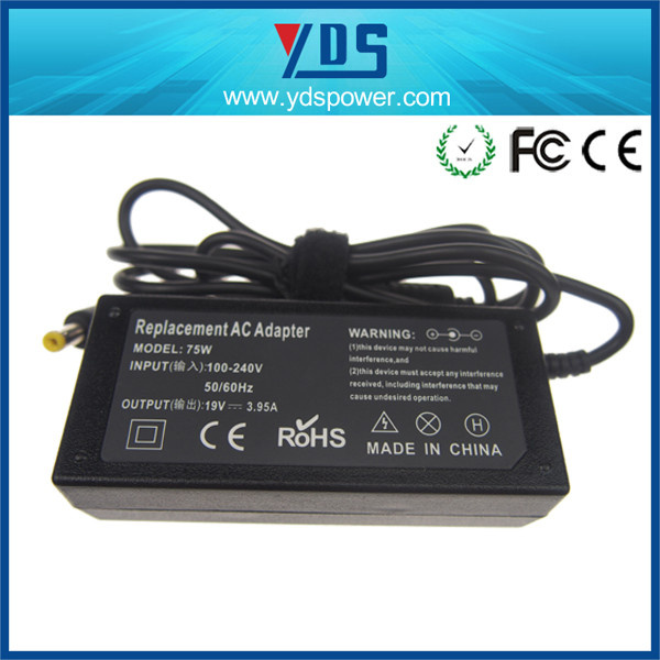 New 75W Replacement AC/DC Adaptor for Toshiba
