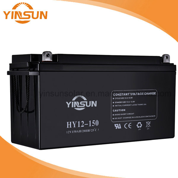 12V 150ah Solar Lead-Acid Battery for Solar Panel PV System